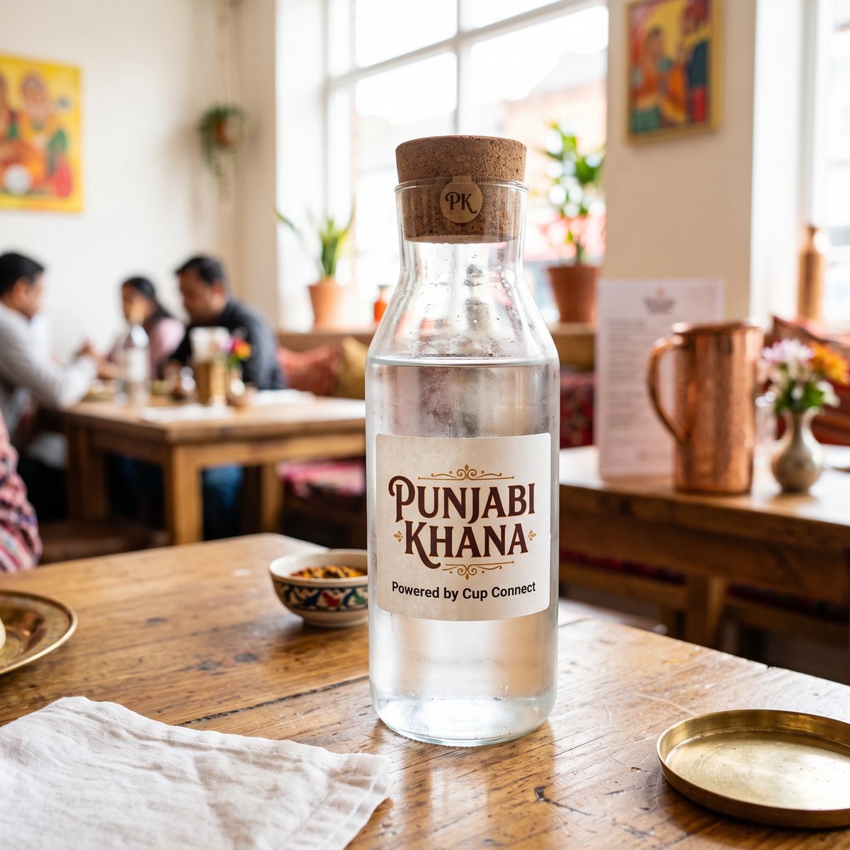 Glass Water Bottle · 1000 ml